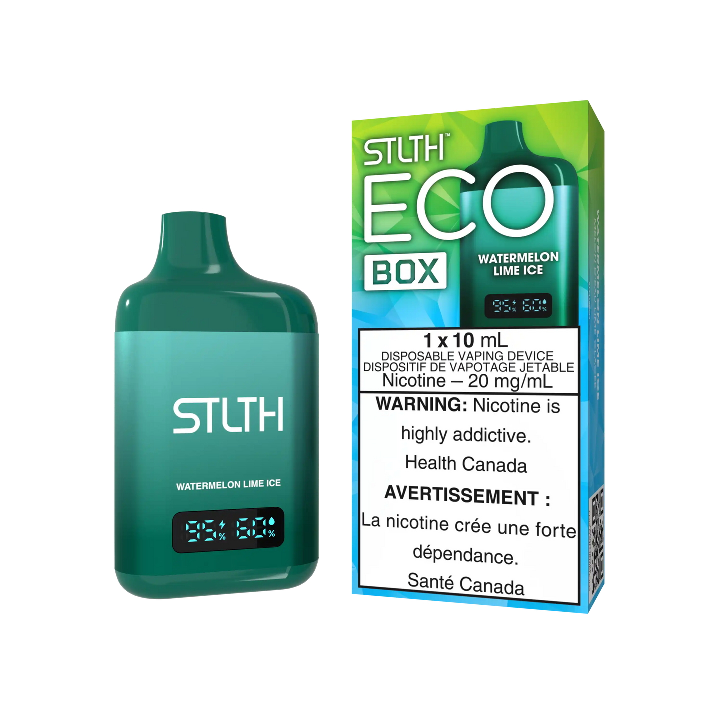 Watermelon Lime Ice Stlth Eco Box - Disposable