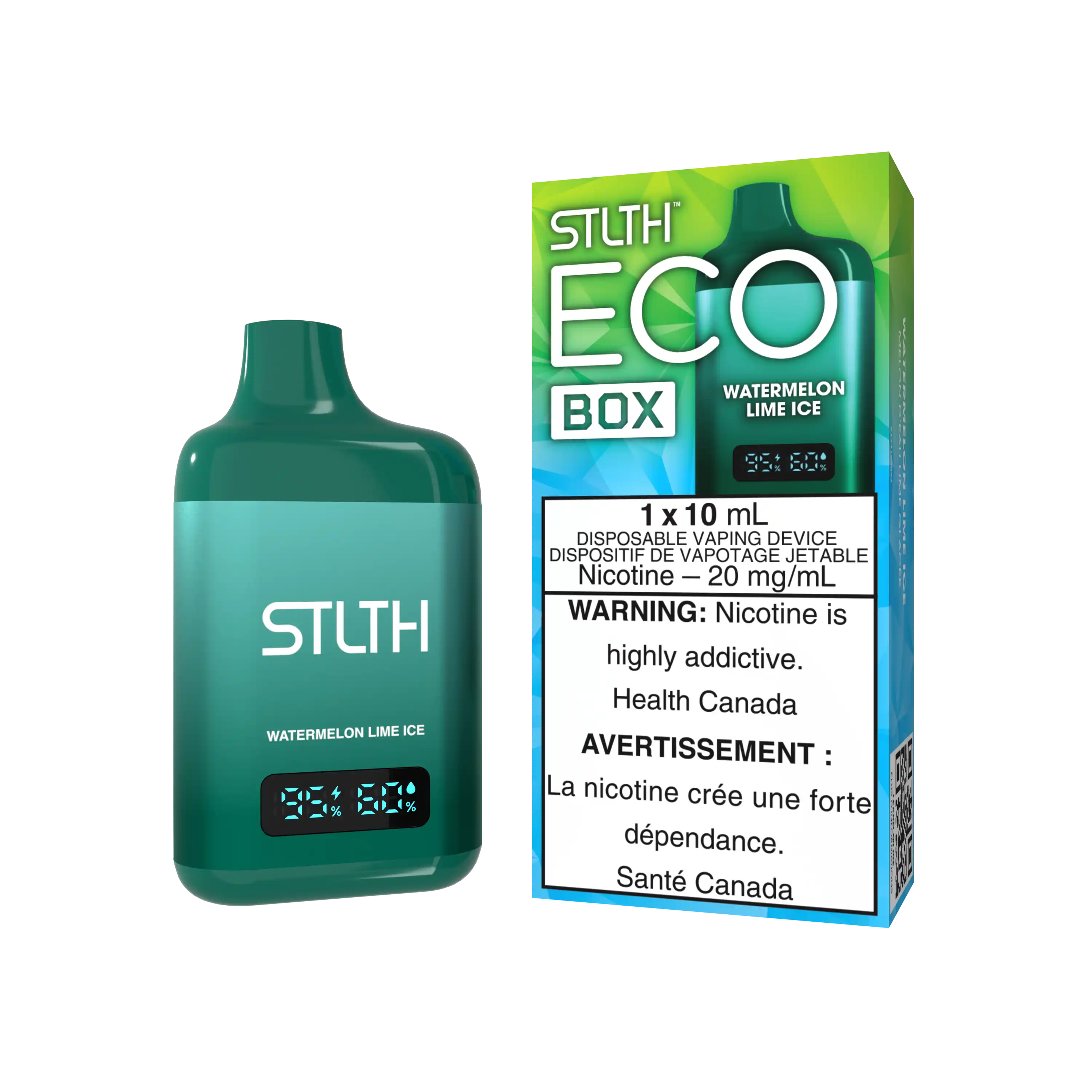 Watermelon Lime Ice Stlth Eco Box - Disposable