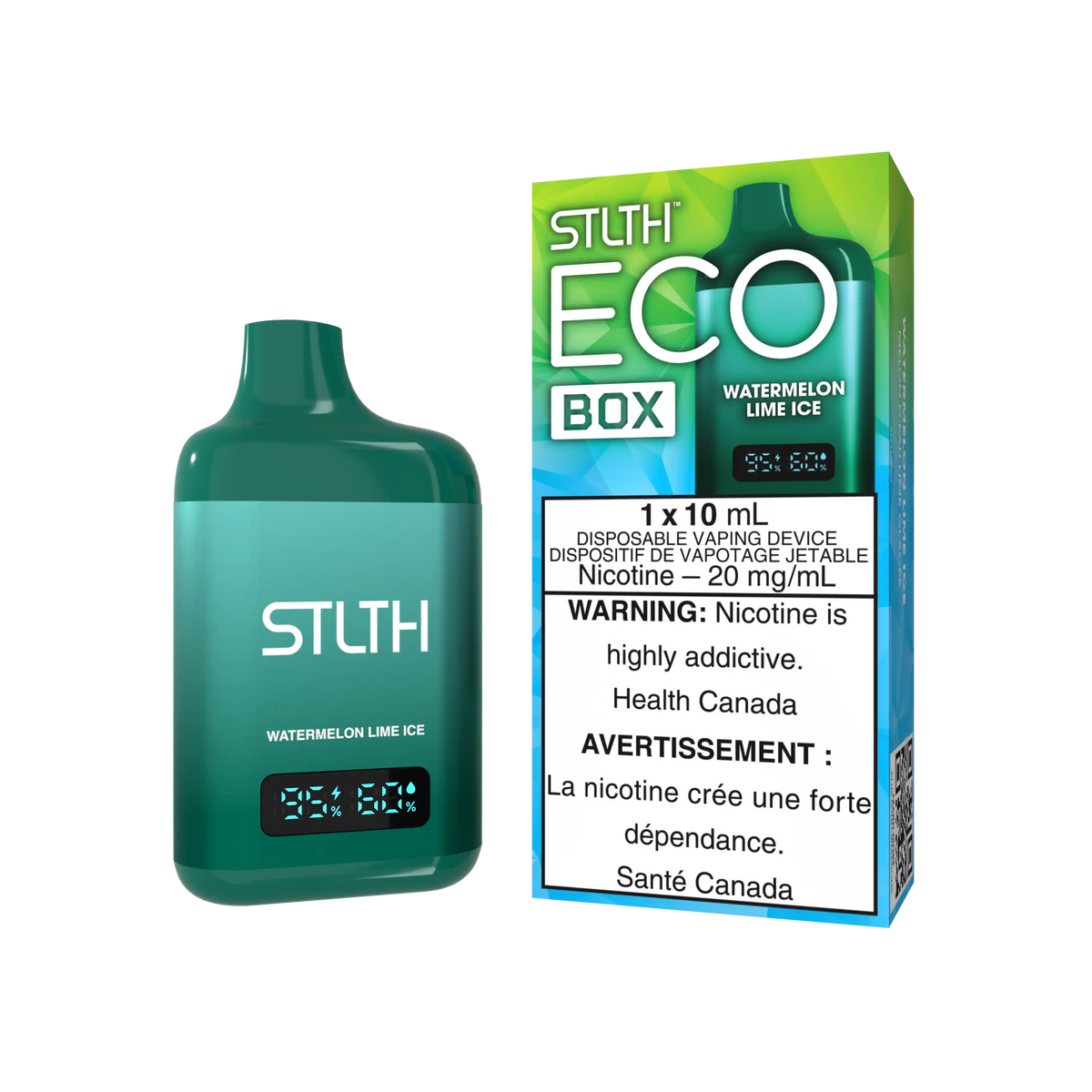 Watermelon Lime Ice Stlth Eco Box - Disposable by STLTH
