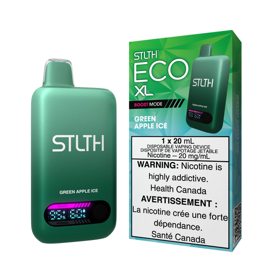 Green Apple Ice Stlth Eco XL - Disposable 60K