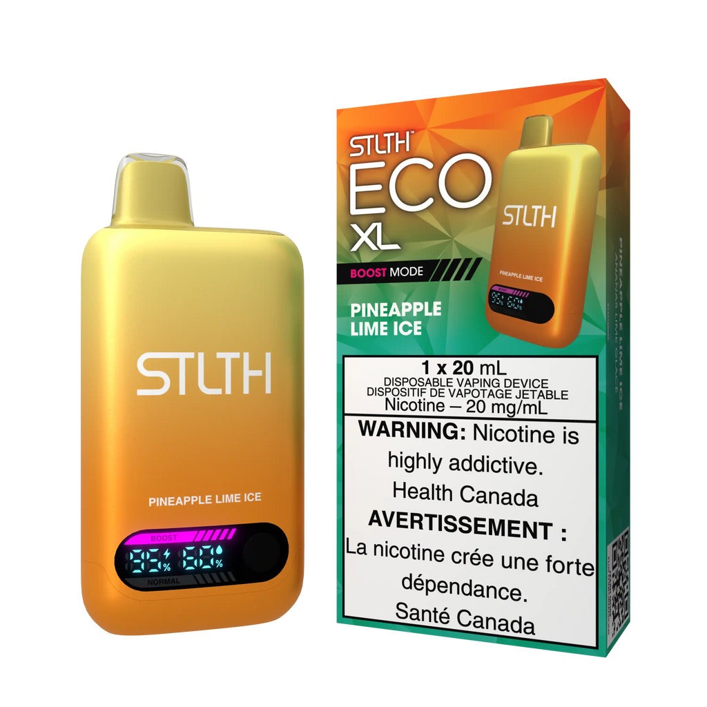 Pineapple Lime Ice Stlth Eco XL - Disposable 60K