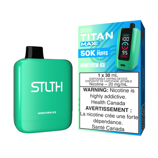 Honeydew Ice Stlth Titan Max - Disposable 50K