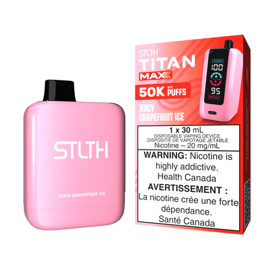 Juicy Grapefruit Ice Stlth Titan Max - Disposable 50K