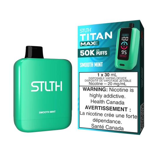 Smooth Mint Stlth Titan Max - Disposable 50K