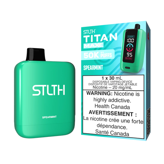 Spearmint Stlth Titan Max - Disposable 50K