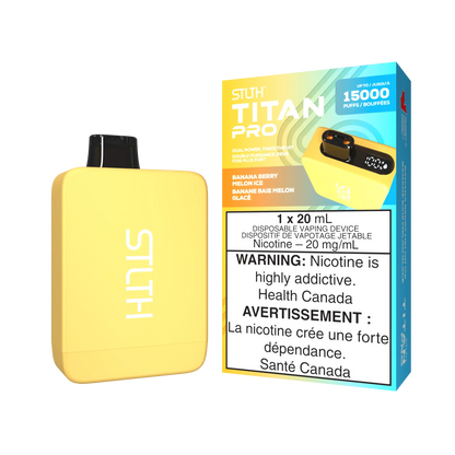 Banana Berry Melon Ice Stlth Titan Pro - Disposable 15K