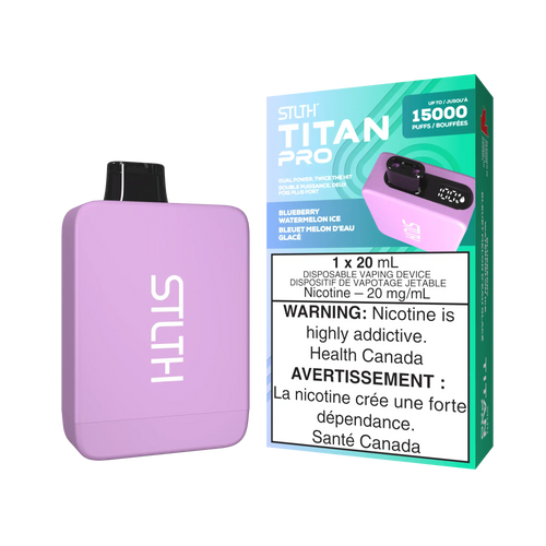 Blueberry Watermelon Ice Stlth Titan Pro - Disposable 15K