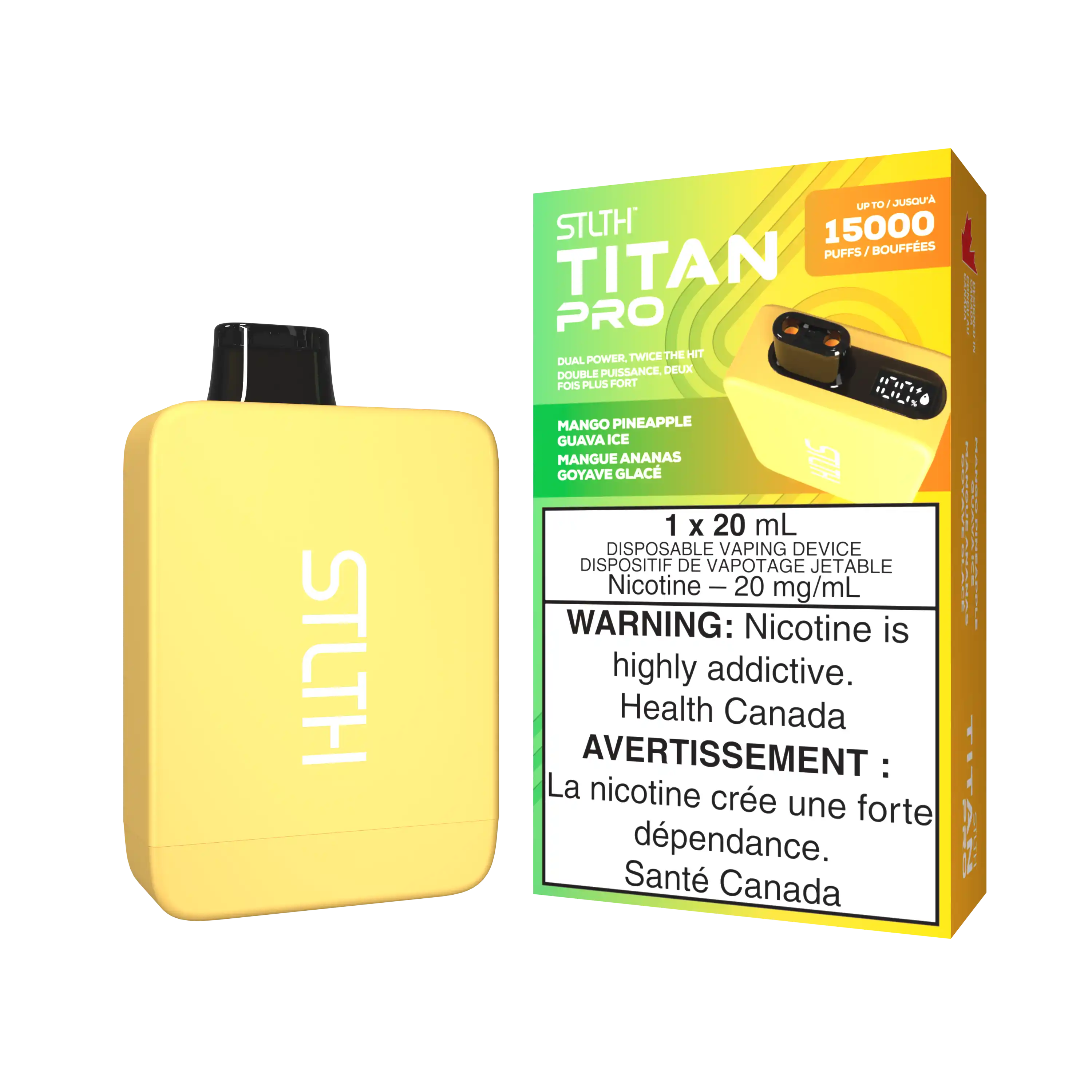 Mango Pineapple Guava Ice Stlth Titan Pro - Disposable 15K