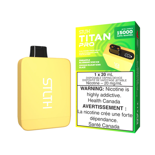 Pineapple Blueberry Kiwi Ice Stlth Titan Pro - Disposable 15K