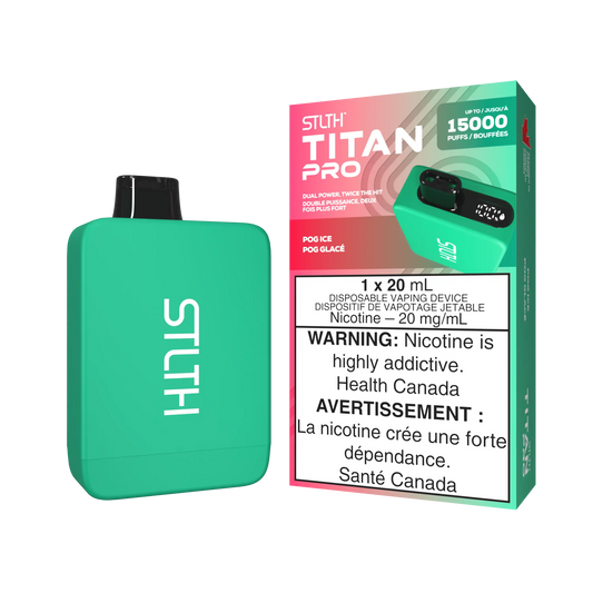 POG Ice Stlth Titan Pro - Disposable 15K