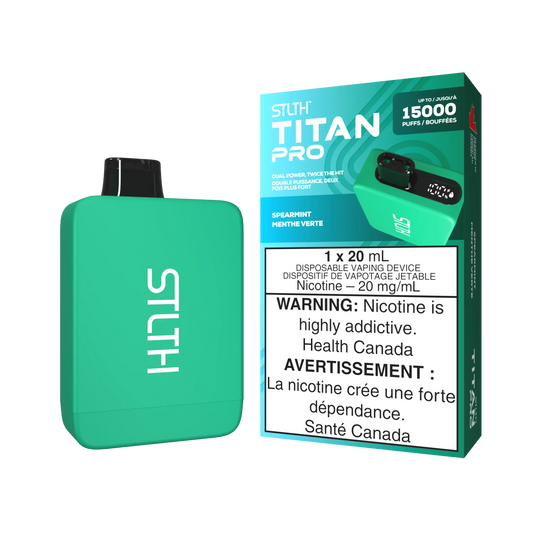 Spearmint Stlth Titan Pro - Disposable 15K