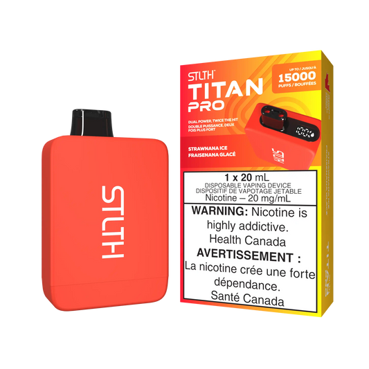 Strawnana Ice Stlth Titan Pro - Disposable 15K