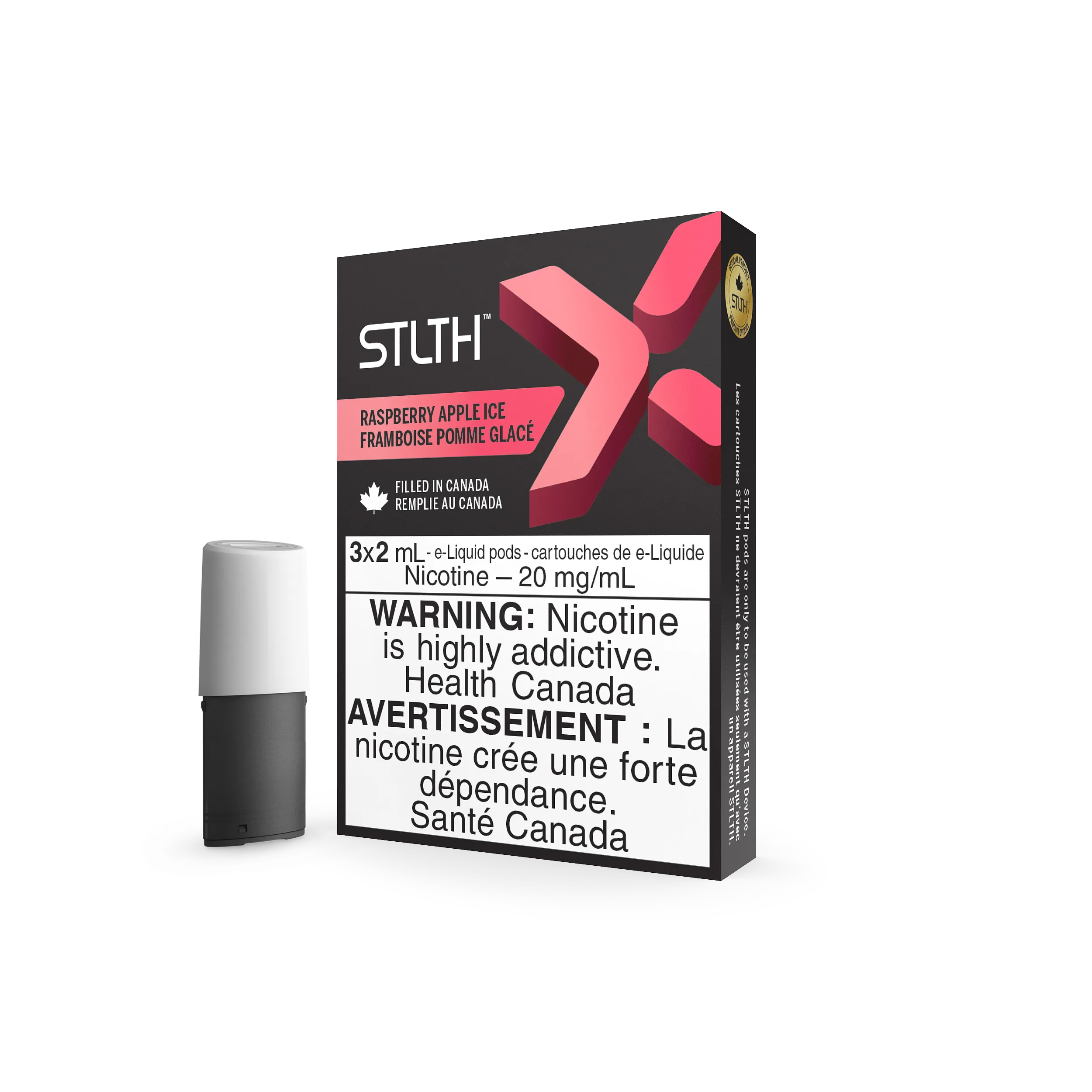 Stlth X - Raspberry Apple Ice