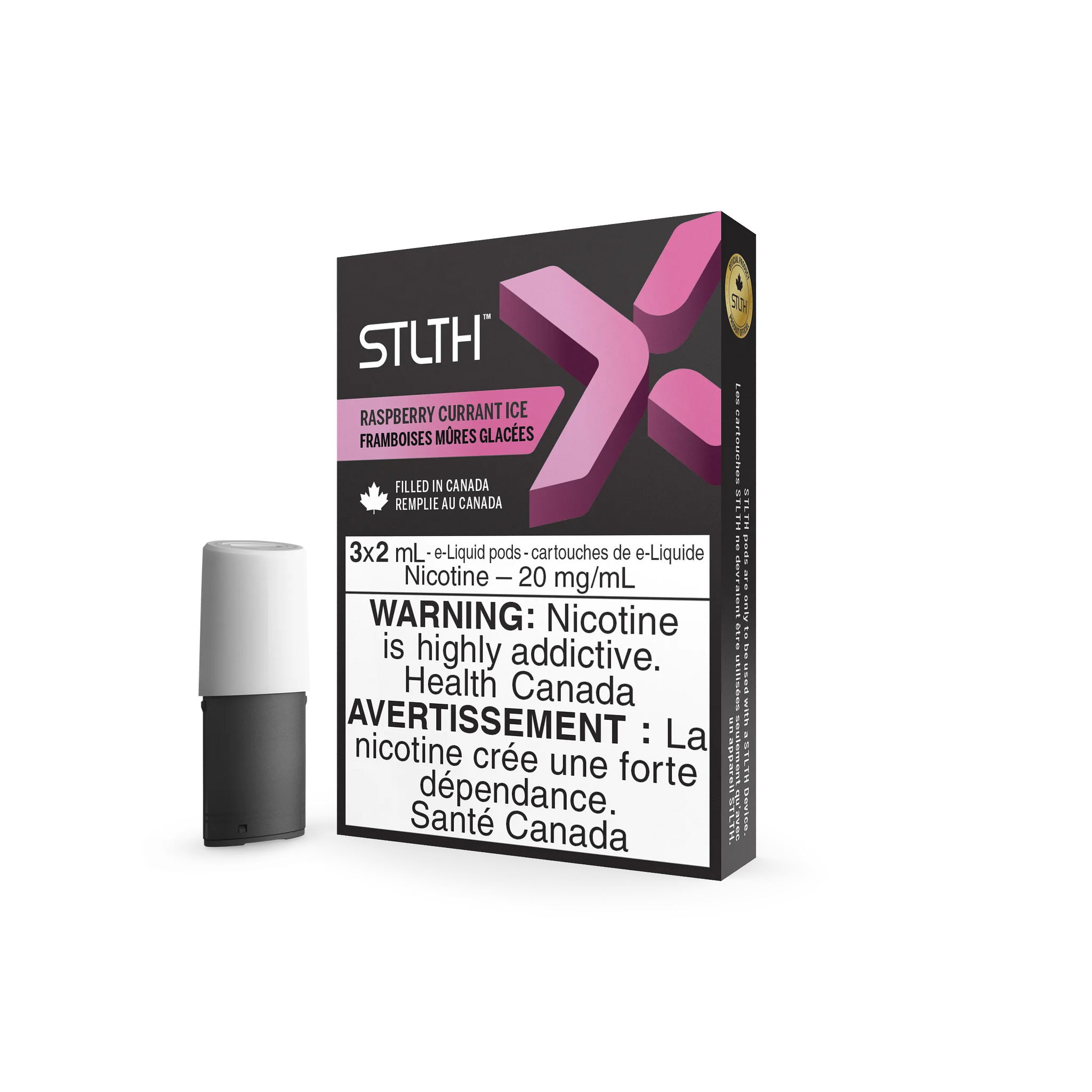 Stlth X - Raspberry Currant Ice