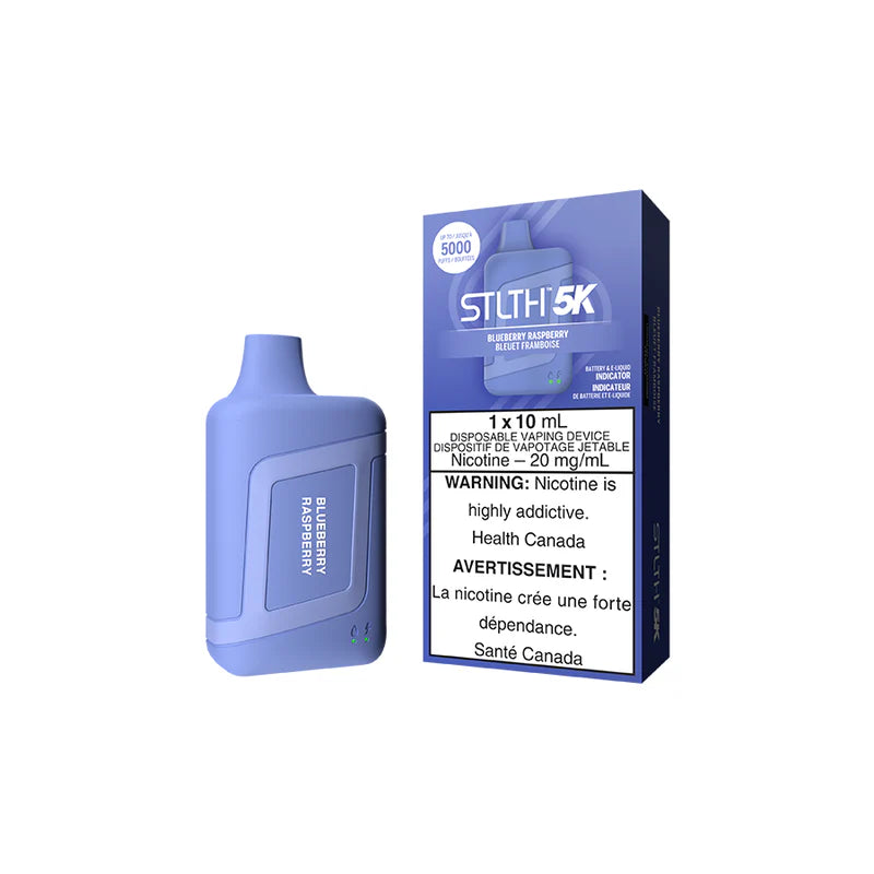 Blueberry Raspberry Stlth 5K Box - Disposable Vape