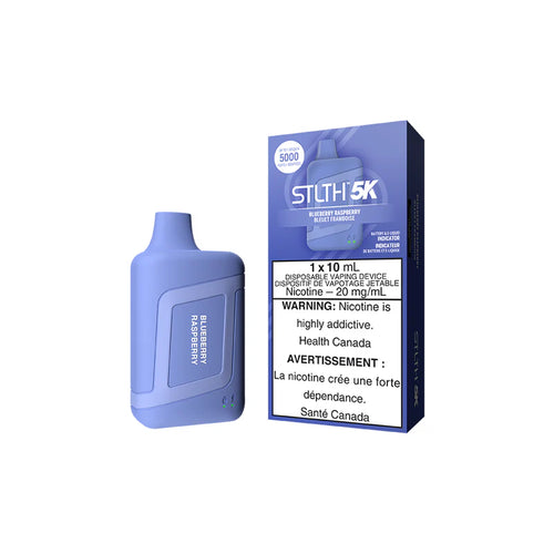 Blueberry Raspberry Stlth 5K Box - Disposable Vape