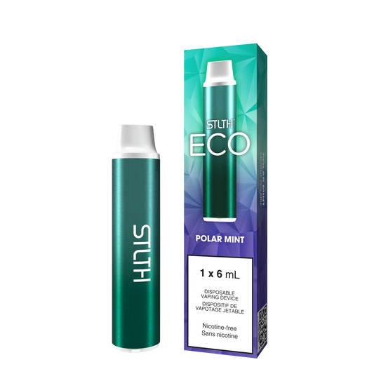 Polar Mint Nicotine Free Stlth ECO - Disposable Vape
