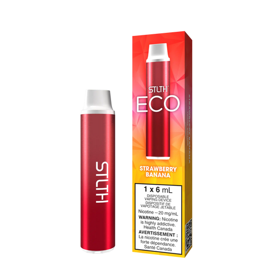 Strawberry Banana Stlth ECO - Disposable Vape