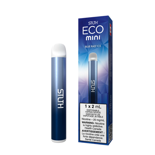 Blue Razz Ice Stlth Eco Mini - Disposable Vape