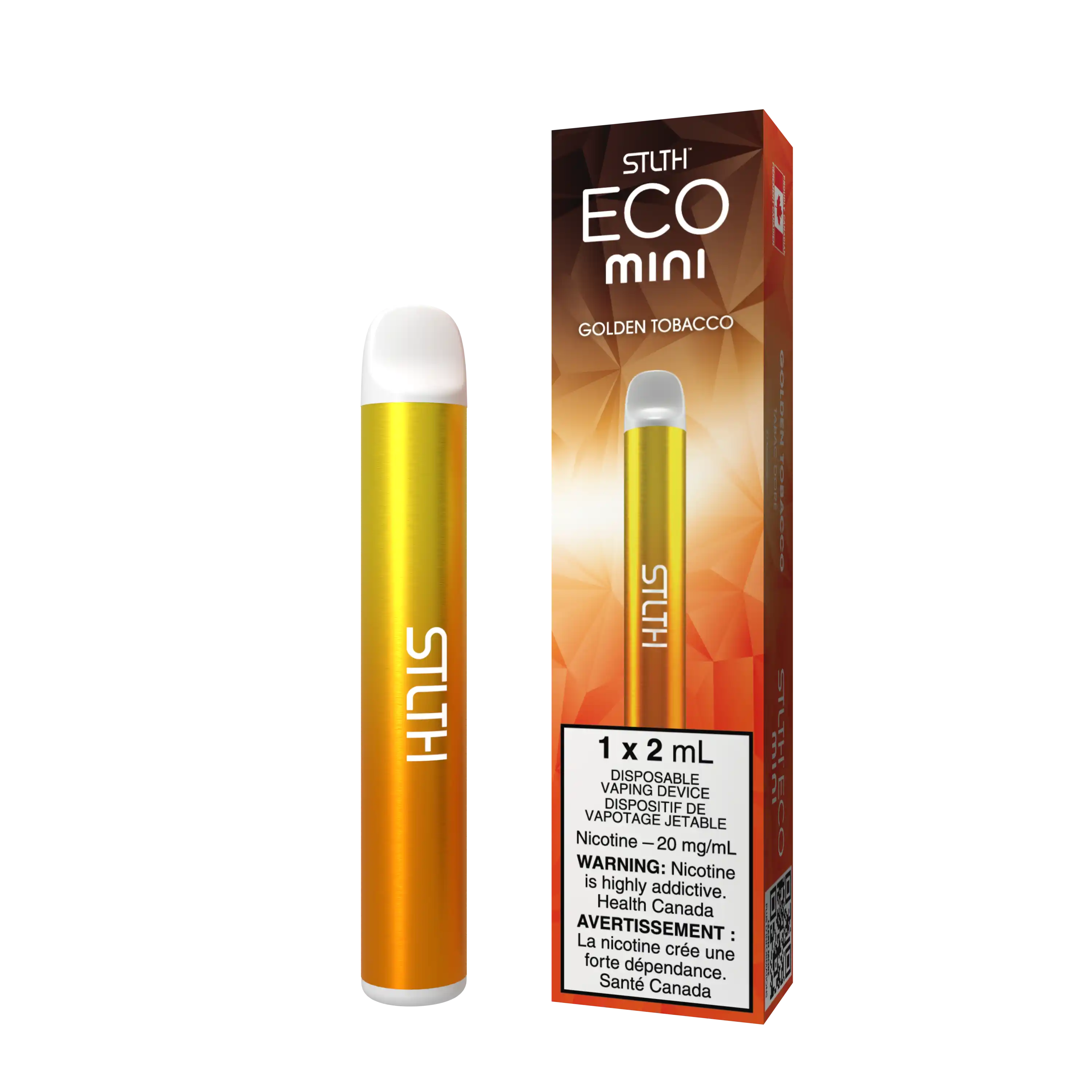 Golden Tobacco Stlth Eco Mini - Disposable Vape