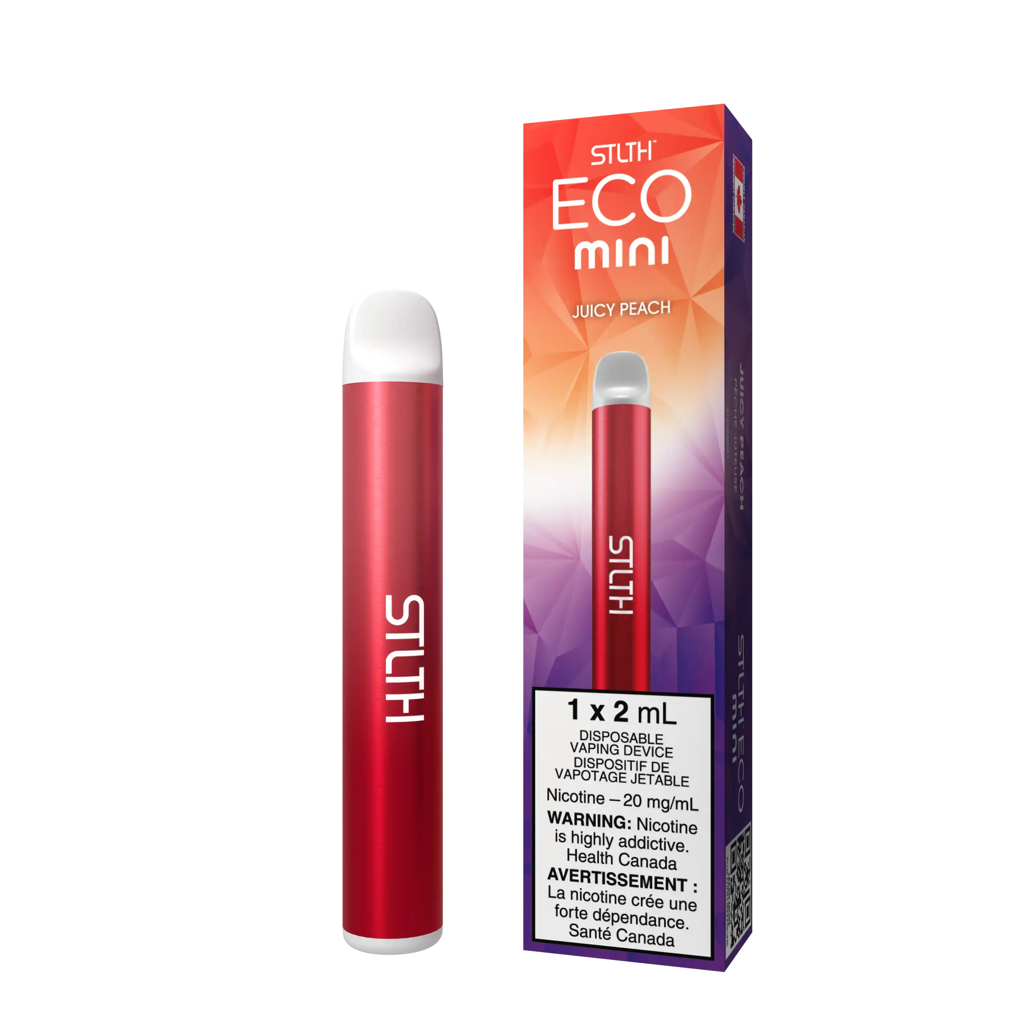 Juicy Peach Stlth Eco Mini - Disposable Vape