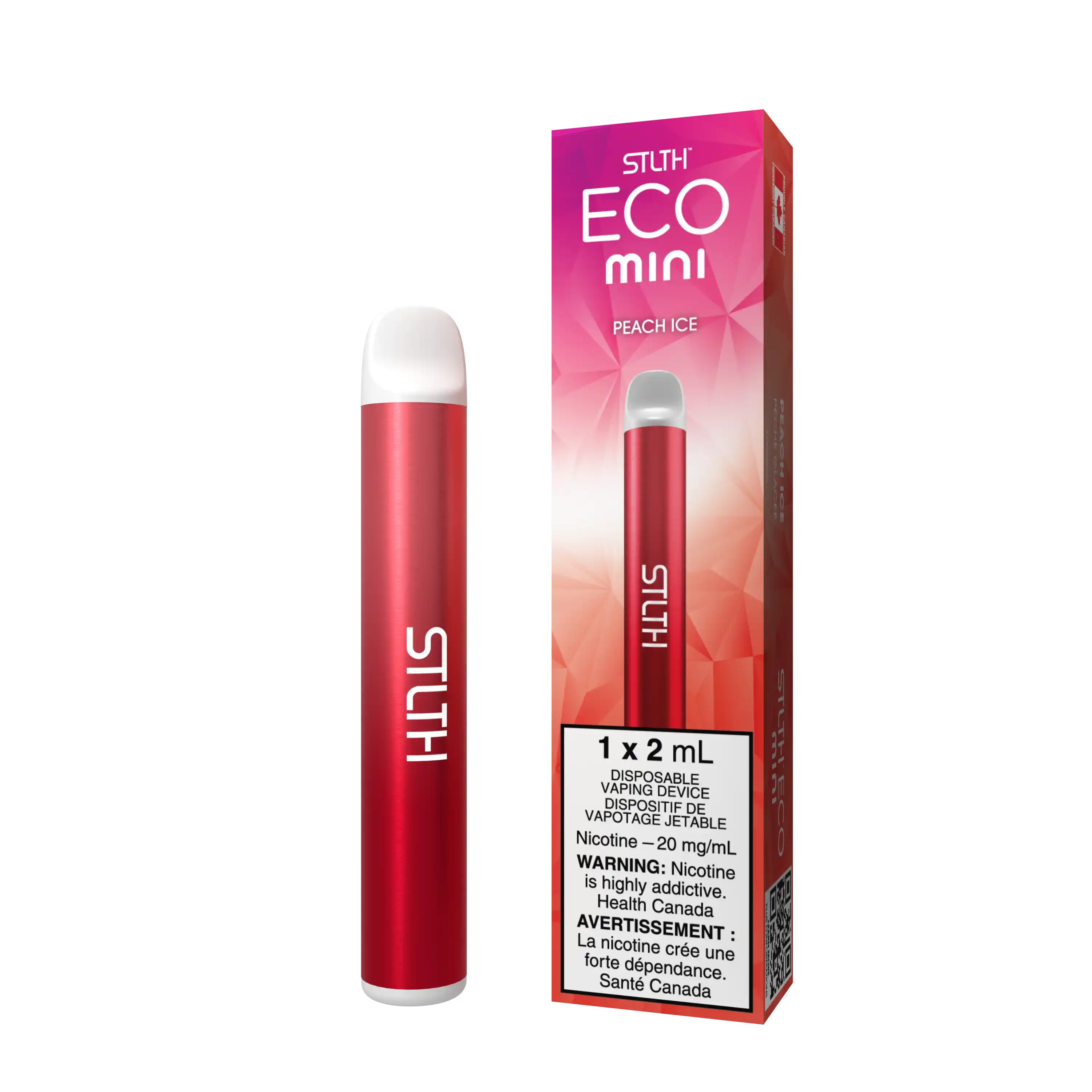 Peach Ice Stlth Eco Mini - Disposable Vape