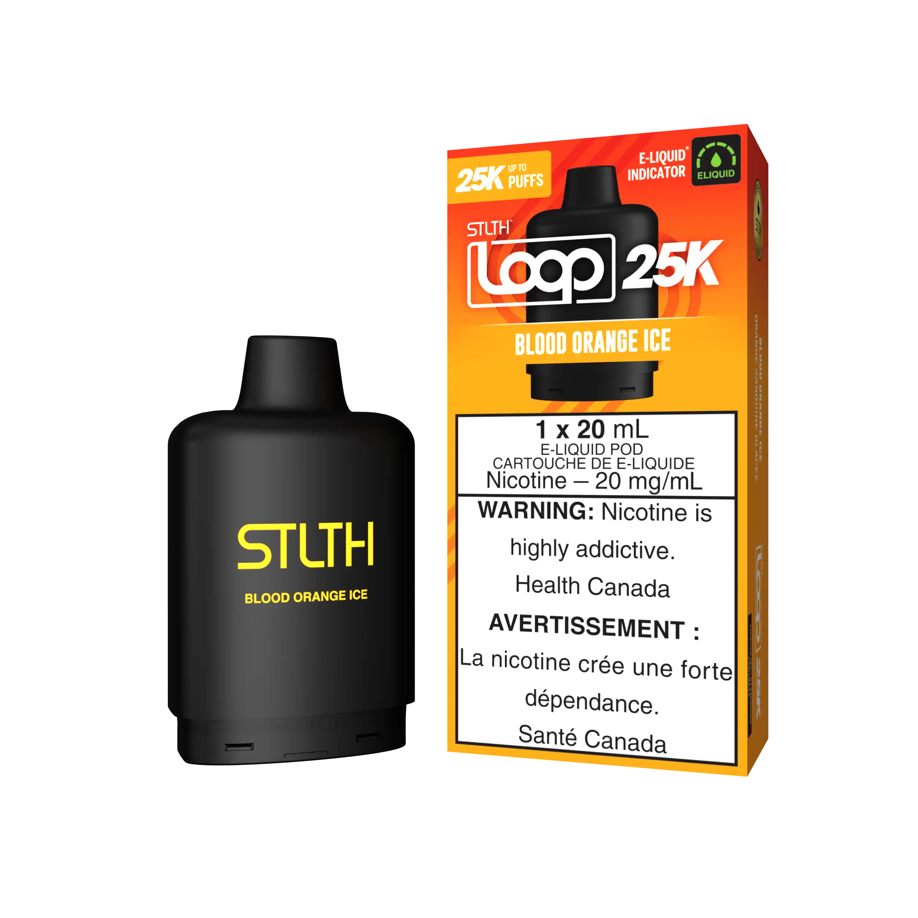 Blood Orange Ice Stlth Loop 25K Pod