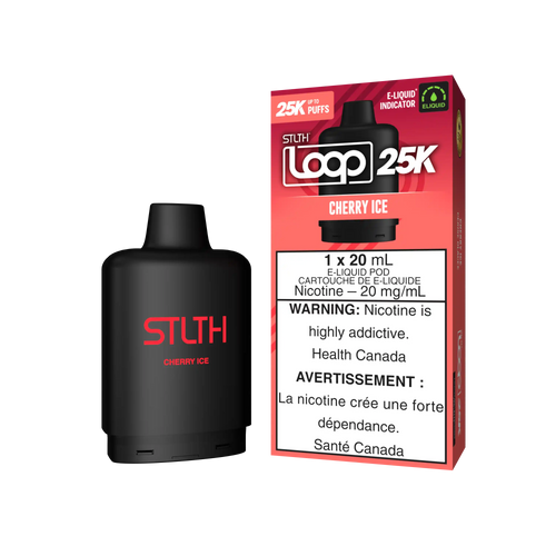 Cherry Ice Stlth Loop 25K Pod