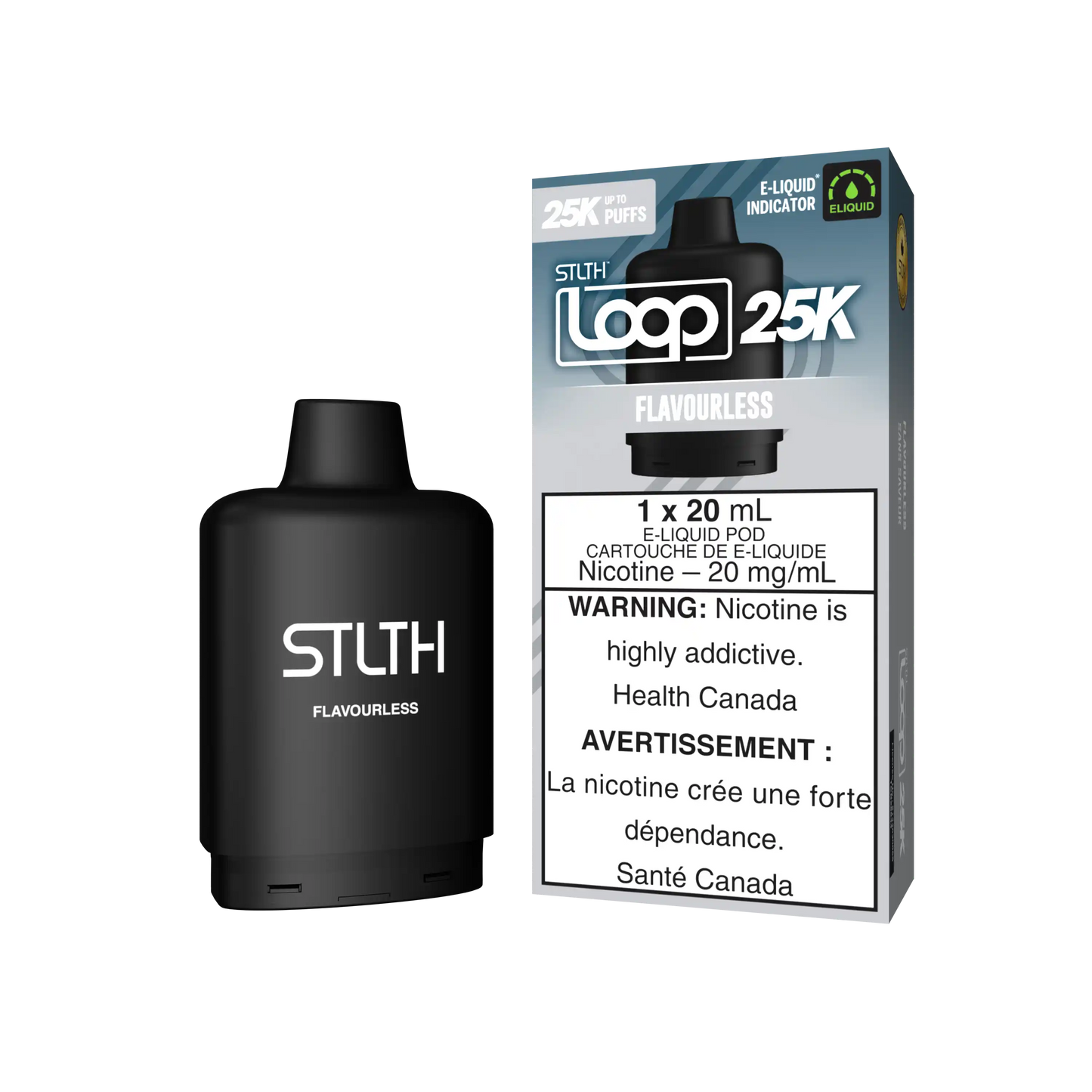 Flavourless Stlth Loop 25K Pod