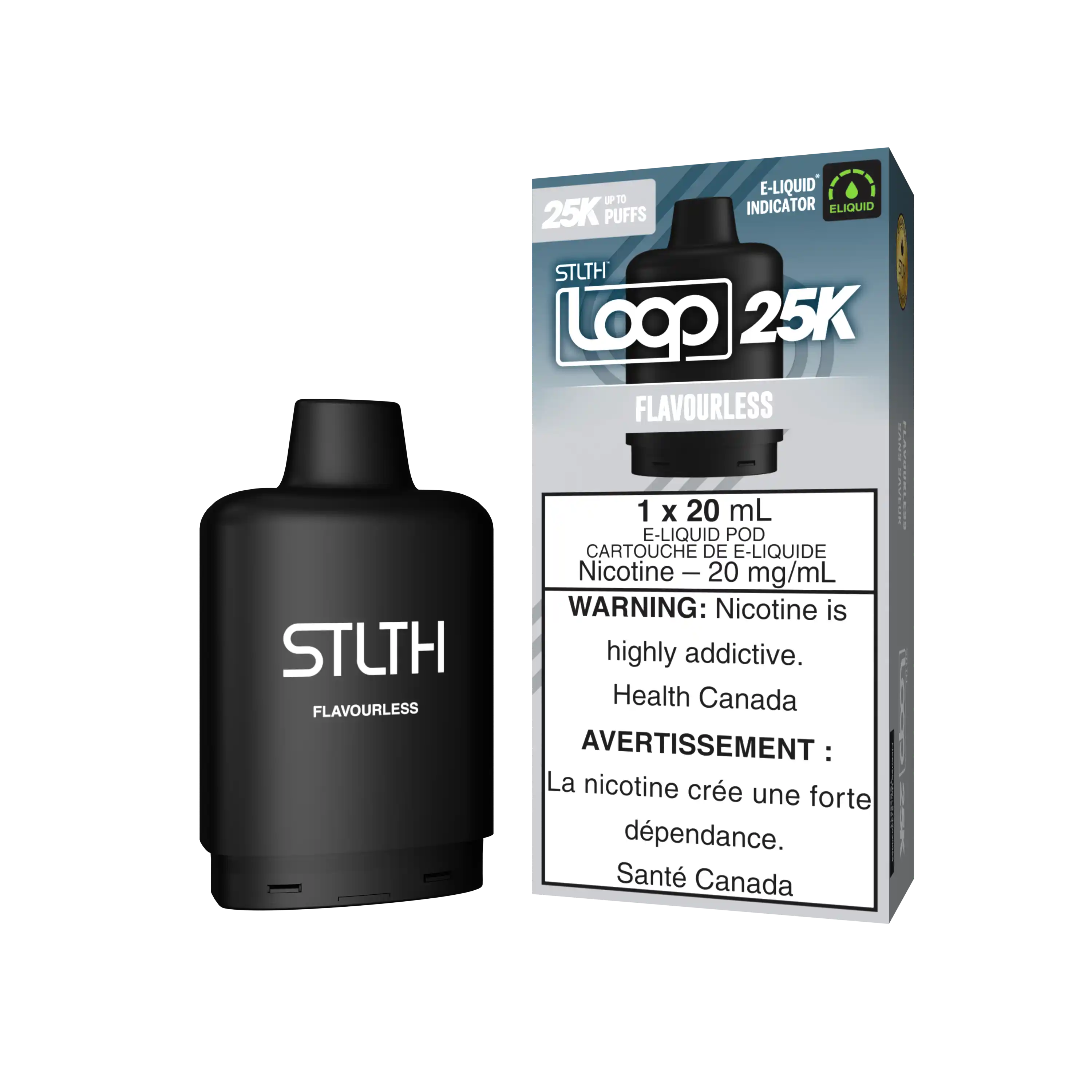 Flavourless Stlth Loop 25K Pod