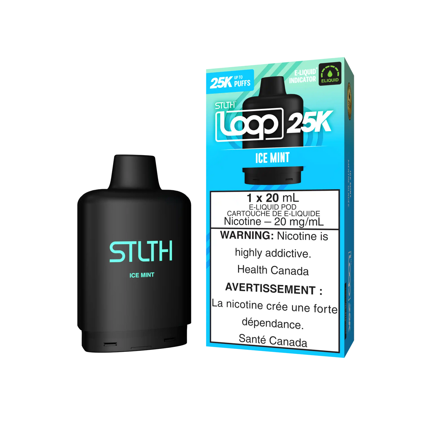 Ice Mint Stlth Loop 25K Pod