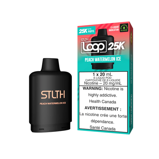 Peach Watermelon Ice Stlth Loop 25K Pod