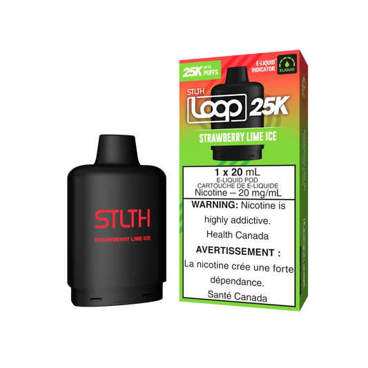 Strawberry Lime Ice Stlth Loop 25K Pod