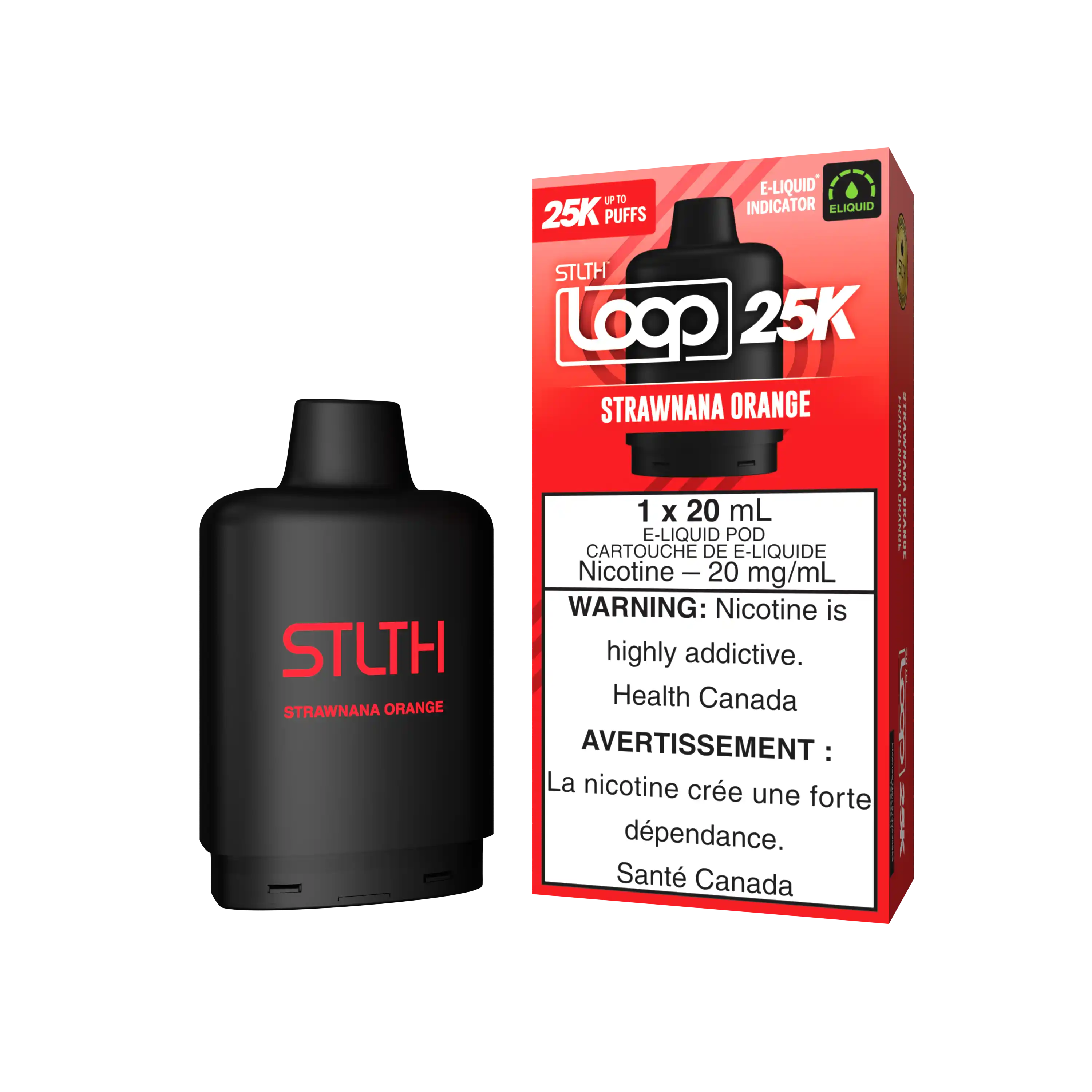 Strawnana Orange Stlth Loop 25K Pod