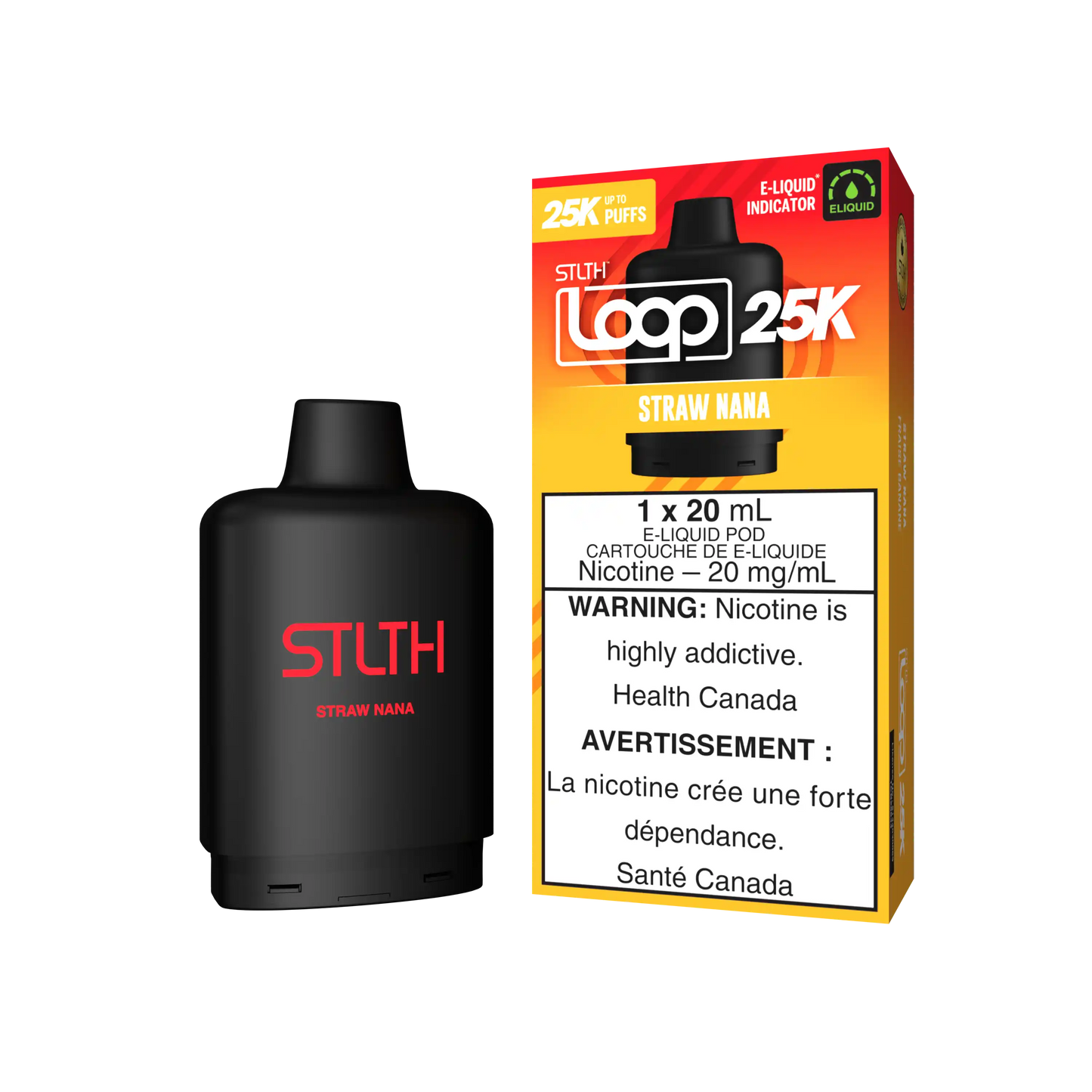 Straw Nana Stlth Loop 25K Pod