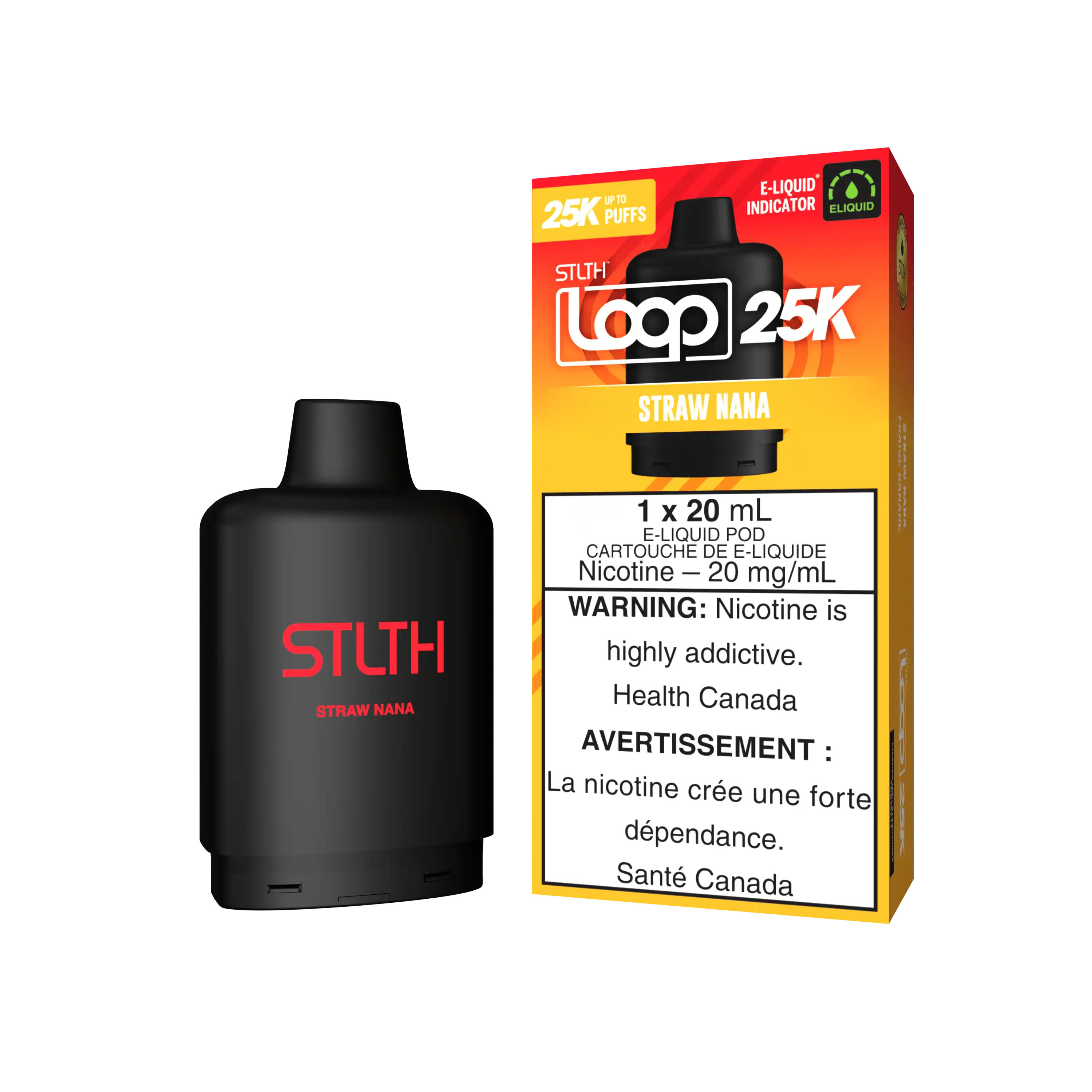 Straw Nana Stlth Loop 25K Pod