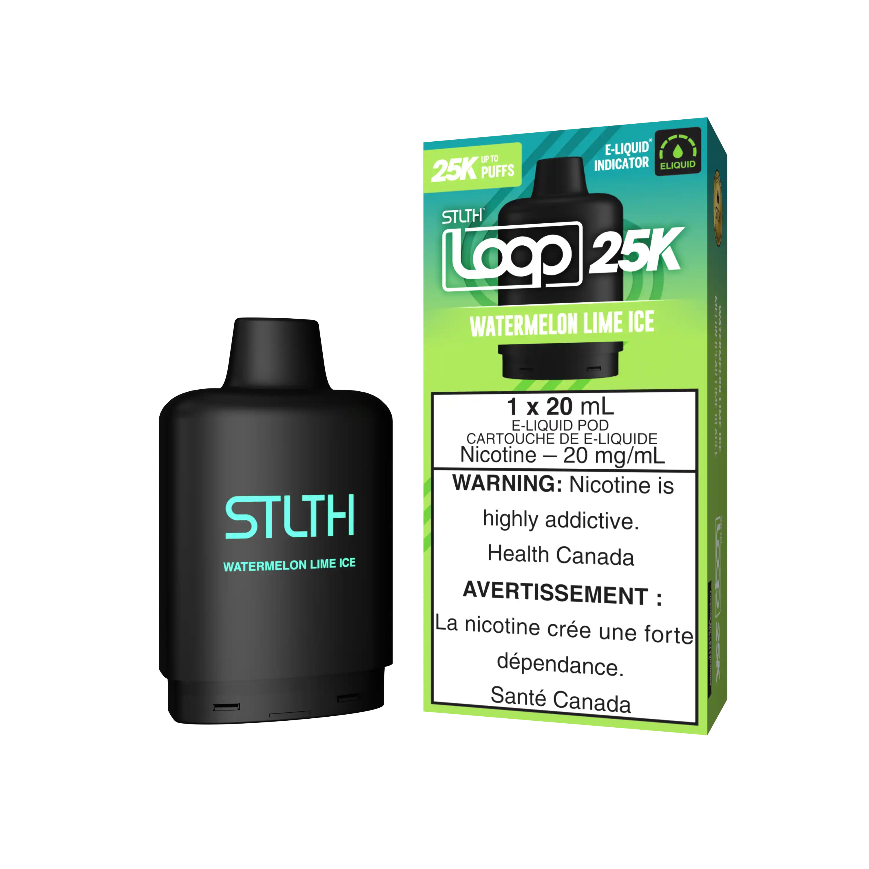 Watermelon Lime Ice Stlth Loop 25K Pod