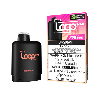 Juicy Peach Stlth Loop Max 70K Pod