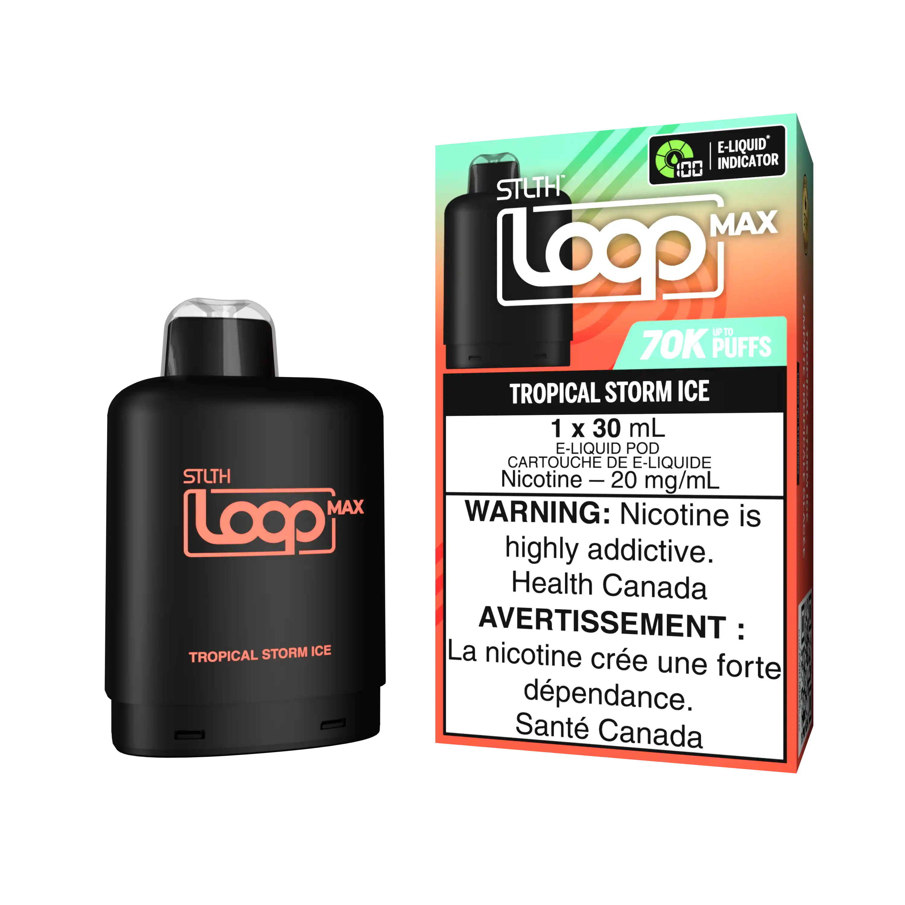 Tropical Strom Ice Stlth Loop Max 70K Pod