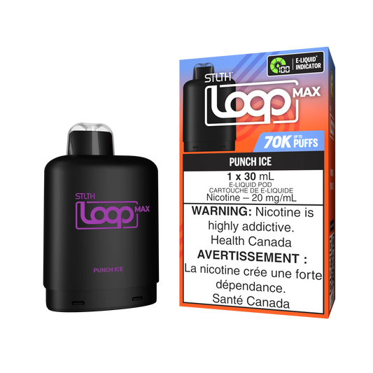 Punch Ice Stlth Loop Max 70K Pod by STLTH LOOP MAX