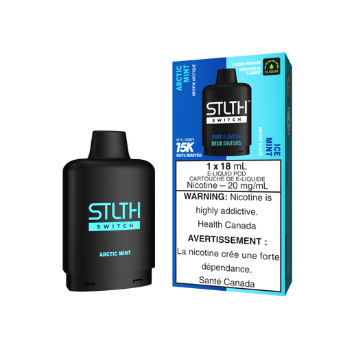 Stlth Switch - Pods (PROVINCIAL) (15K puffs) - Arctic Mint & Ice Mint
