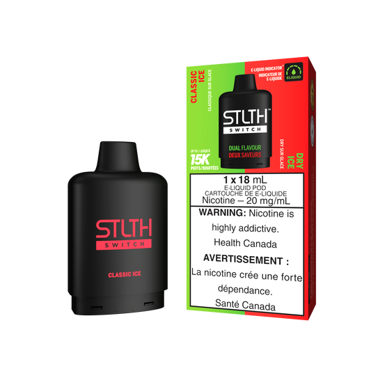 Stlth Switch - Pods (PROVINCIAL) (15K puffs) - Classic Ice & Dry Ice