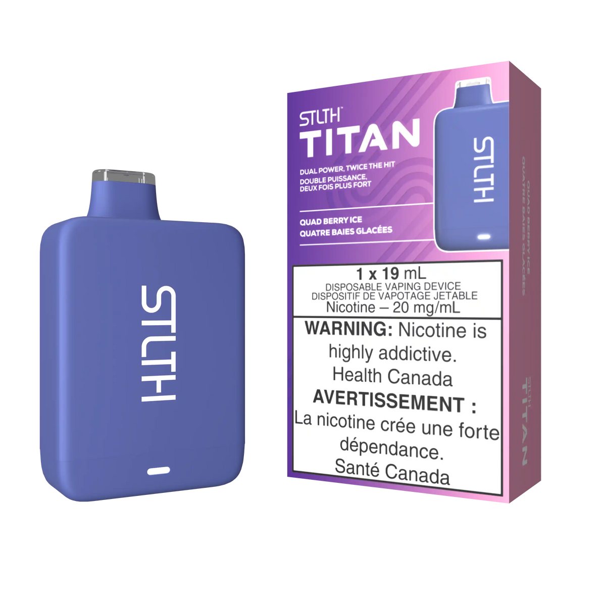 STLTH Titan - Disposable E-Cig (10000 Puffs)