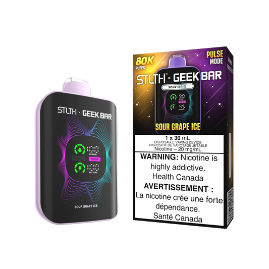 Sour Grape Ice Stlth x Geek Bar - Disposable 80K