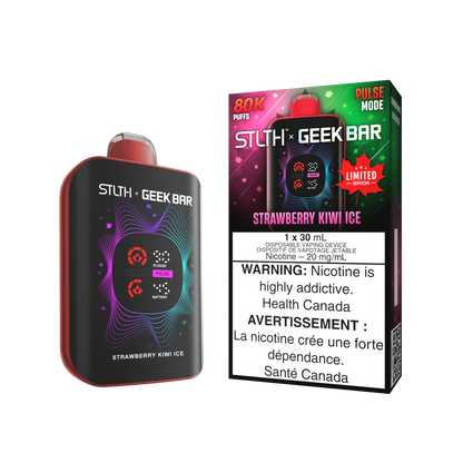 Strawberry Kiwi Ice Stlth x Geek Bar (Canada Limited Edition) - Disposable 80K