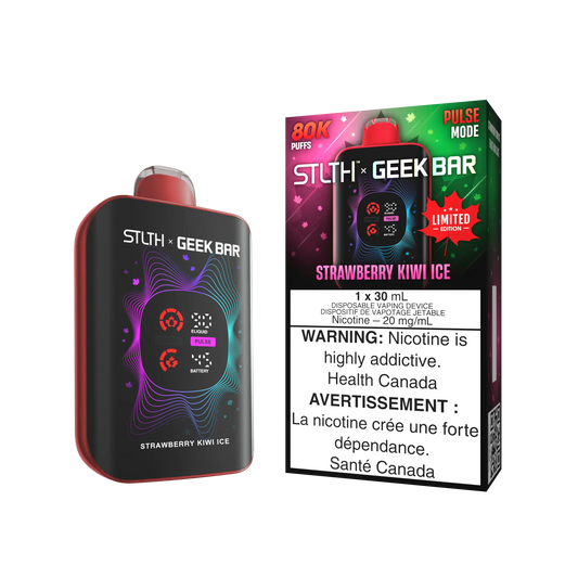 Strawberry Kiwi Ice Stlth x Geek Bar (Canada Limited Edition) - Disposable 80K