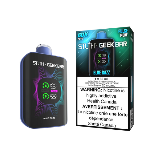 Blue Razz Stlth x Geek Bar - Disposable 80K