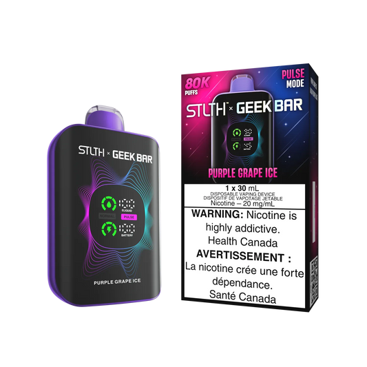 Purple Grape Ice Stlth x Geek Bar - Disposable 80K by STLTH x GEEK BAR
