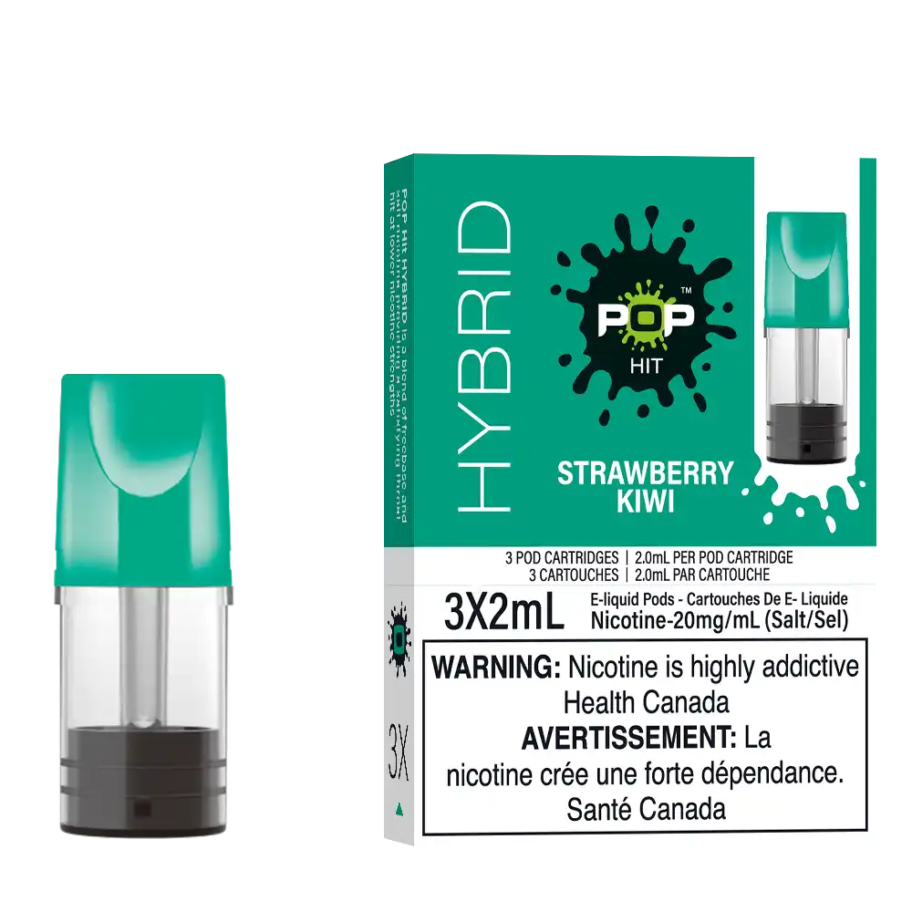 Strawberry Kiwi Stlth Pods by Pop Hybrid