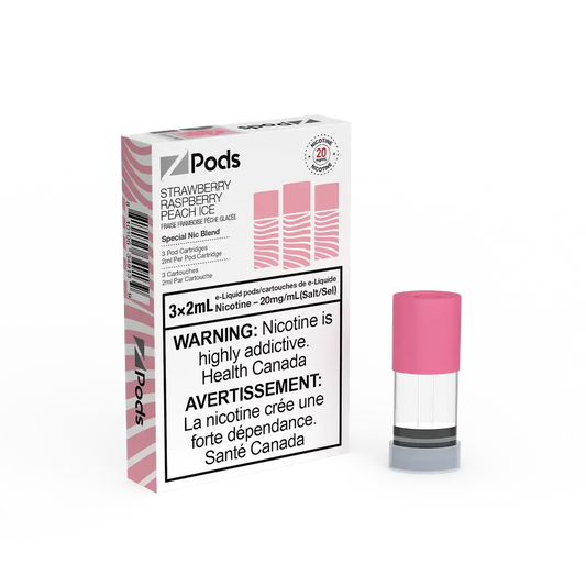 Strawberry Raspberry Peach Ice ZPods by ZLab